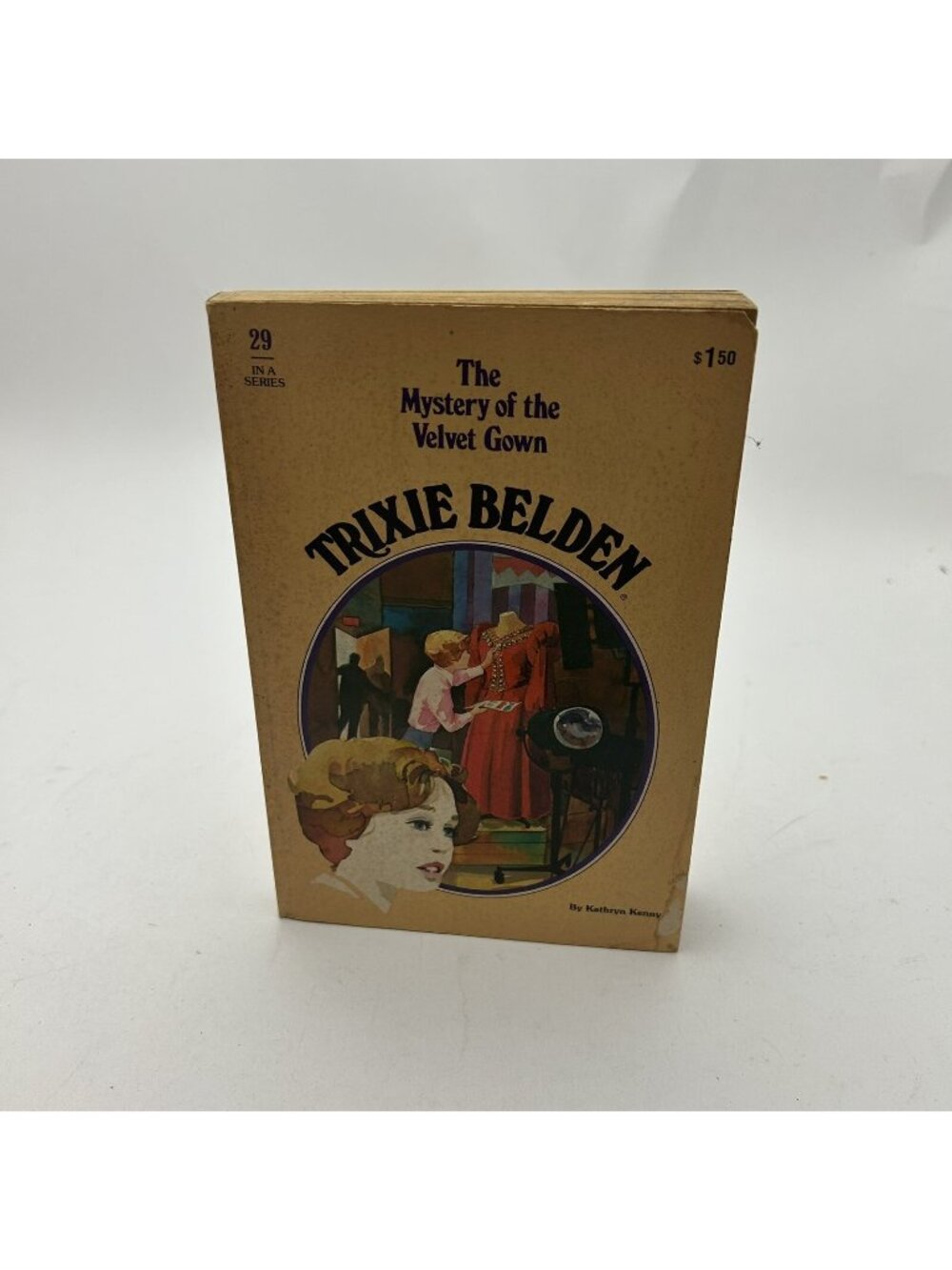 The Mystery of the Velvet Gown [paperback] Kenny, Kathryn [Jan 01, 1980]